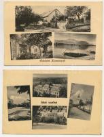 95 db MODERN 1945-1958 közötti magyar város képeslap / 95 modern Hungarian town postcards (1945-1958...