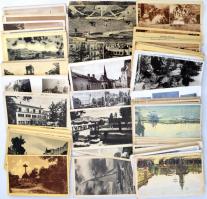 124 db MODERN 1945-1965 közötti magyar város képeslap / 124 modern Hungarian town postcards (1945-19...