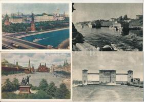 SZOVJETUNIÓ - 58 db MODERN város képeslap / SOVIET UNION - 58 modern town postcards