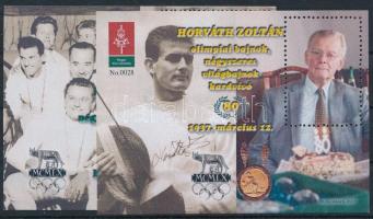 2017 Horváth Zoltán olimpiai bajnok kardvívó 80 éves ajándék emlékívpár azonos sorszámmal