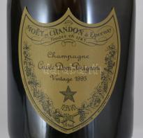 1995 Moët &amp; Chandon Champagne Cuvée Dom Pérignon, Vintage 1995, bontatlan palack francia pez...