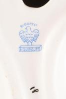 Aquincum térdelő akt, jelzett, hibátlan, m: 22 cm