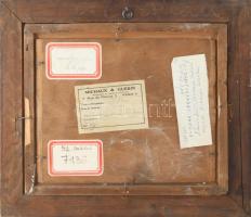 Eugene Corneau (1894-1976): Yeu szigete. Olaj, fa, jelzett, hátoldalán BÁV 52. aukció raglapjával, S...