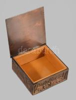 Agrotröszt Budapest iparművész réz asztali készlet