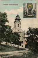 1928 Máriabesnyő, emlék, templom (Rb)