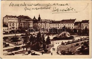 1948 Kolozsvár, Cluj; Centru. C. Florescu / központ, tér / centrum, square