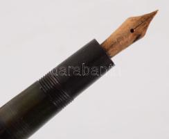 2 db bakelit töltőtoll egyik Hunt másik arany heggyel