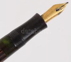 2 db bakelit töltőtoll egyik Hunt másik arany heggyel