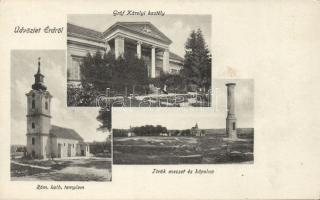 Érd Török mecsettel és a Gróf Károlyi kastéllyal