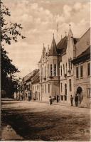 1917 Szászsebes, Mühlbach, Sebesul Sasesc, Sebes; Városháza. Josef Baumann kiadása, R. Renk felvétele / Rathaus / town hall