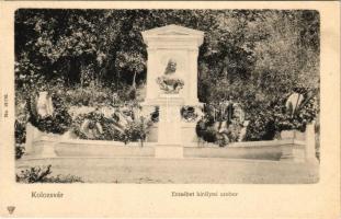 Kolozsvár, Cluj; Erzsébet királyné (Sissi) szobor / Empress Elisabeth of Austria (Sisi) statue, monument