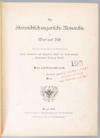 (Az Osztrák-magyar Monarchia írásban és képben német kiadás) Die österreichische-ungarisches Monarchie in Wort und Bild. Wien und Niederösterreich. 1. köt.: Wien. Bécs, 1886, K.-k. Hof- und Staatsdruckerei. félvászonkötésben,