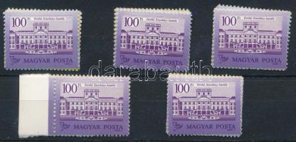 1987 Kastélyok (II.) 7 db sor, nincs beazonosítva (min. 24.000)