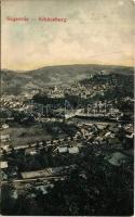 1906 Segesvár, Schässburg, Sighisoara; látkép. Vándory kiadása / general view (EK)