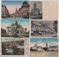 6 db RÉGI történelmi Magyarország város képeslap / 6 pre-1945 Hungarian town postcards