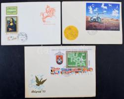 200 db-os FDC gyűjtemény főleg 70-es évek