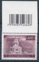 2010 Idegenforgalom (I.) 400Ft securtrack post papíron 12 1/2 : 12 fogazással felső vonalkóddal