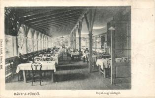 Bártfafürdő Restaurant Royal interior
