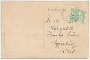 1918 Drétoma, Drietoma, Drithoma; Karvan József üzlete, római katolikus templom, Rakovszky-Chorinsky...