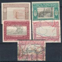 5 klf próbanyomat (?), eltolódott, fordított középrész