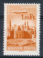 1966 Repülő 1,20Ft fluoroszkáló papíron