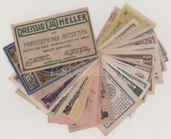 Ausztria 1919-1921 k. 24db-os vegyes szükségpénz tétel T:AU-F
Austria ~1919-1921. 24pcs of various ...