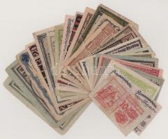 Ausztria 1919-1921 k. 24db-os vegyes szükségpénz tétel T:AU-F Austria ~1919-1921. 24pcs of various necessity notes (notgeld) C:AU-F