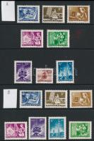 1964 Közlekedés (II.) sor minden létező értéke A + B gumizással