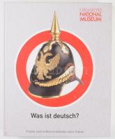 Was ist deutsch? Fragen zum Selbstverständnis einer grübelnden Nation. 2006, Verlag des Germanischen Nationalmuseums. Német nyelven. Fekete-fehér képanyaggal illusztrált. Kiadói kartonált papírkötés, kiadói papír védőborítóban.