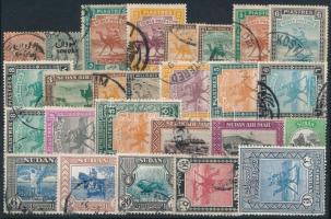 Szudán 26 klf jobb bélyeg (GBP 256.-)