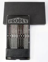 Produx márkájú mechanikus kézi számológép, eredeti tokban, tollal, szép állapotban 12x23 cm Eredeti tokkal, dobozzal.