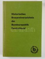 Historisches Brauereiverzeichnis der Bundesrepublik Deutschland. [Németországi Szövetségi Köztársaság történelmi sörgyárjegyzéke.] Bearbeitung: Herbertz Krister. Hrsg.: Internationaler Brauereisouvenirsammler-Verband. Stuttgart,1984,IBV-Zentrale, 568 p. Német nyelven. Kiadói kartonált papírkötés.
