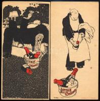 Littke Casino számolócédula, 2 db