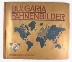 cca 1930 Bulgaria-Fahnenbilder. Europa-Serie. Die Flaggen Europas. Cigarettakép gyűjtő album,2+27 t....