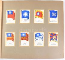 cca 1930 Bulgaria-Fahnenbilder. Europa-Serie. Die Flaggen Europas. Cigarettakép gyűjtő album,2+27 t....