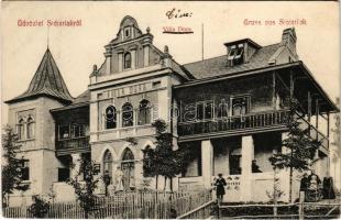 1904 Stájerlak, Steierlak, Stájerlakanina, Staier, Steierdorf, Anina; Villa Dora / nyaraló. Scheltzner Ig. kiadása / villa (EK)