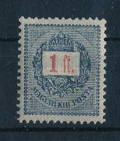 1889 1Ft szépen centrált, 12 : 11 3/4 fogazással, POSTATISZTA, luxus minőségben! (140.000)