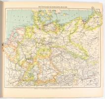 cca 1930 Die Flaggen Europas -Album 6. (Európai államok zászlóit tartalmazó cigarettakép gyűjtő albu...