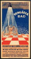 cca 1920-1930 Hungária Fürdő (Bp. VII. Dohány u. 44.) számolócédula
