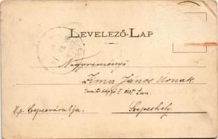 Alsókubin, Alsó-Kubin, Dolny Kubín; Fő tér, Állami polgári és kereskedelmi iskola. Hirschfeld Adolf ...