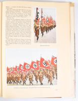 1933 Deutschland erwacht gyűjtőalbum Hitler hatalomra kerülésének történetét ábrázoló cigarettacímké...