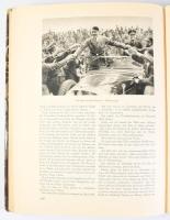 1933 Deutschland erwacht gyűjtőalbum Hitler hatalomra kerülésének történetét ábrázoló cigarettacímké...