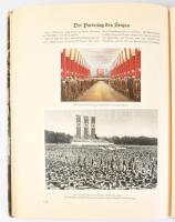 1933 Deutschland erwacht gyűjtőalbum Hitler hatalomra kerülésének történetét ábrázoló cigarettacímké...