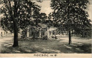 1910 Kocsóc, Kocsócz, Kocovce; Rakovszky kastély / castle (r)