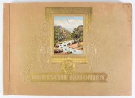 1933 Deutsche Kolonien - Német gyarmatok Gyűjtőalbum komplett, 270 címkével. kiadói papírkötésben / ...