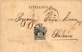 Gálszécs, Secovce; Fő tér / main square (fa)