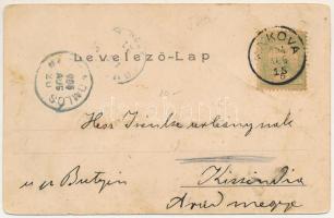 1904 Kákófalva, Kakova, Cacova, Gradinari; gyógyszertár, Toma Stanca, Draskovits üzlete. Hlatky kiad...