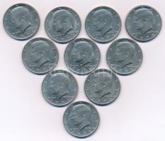 Amerikai Egyesült Államok 1972. 1/2$ Cu-Ni "Kennedy" (10x) T:XF USA 1972. 1/2 Dollar Cu-Ni "Kennedy" (10x) C:XF Krause KM#202.b