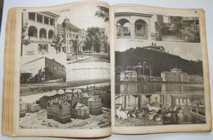 A nyolcvanéves Pesti Napló ajándékalbuma 1850-1930, Bp 1931. Borító sérült, de hiánytalan