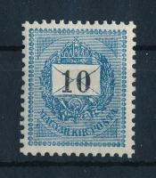 1898 10kr szépen centrált, 12 : 11 3/4 fogazással, POSTATISZTA, luxus minőségben